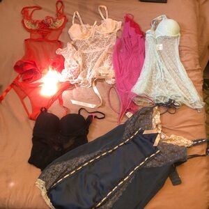 Bundle of lingerie. Victoria secret, la senza, flora